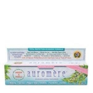 Auromère - ayurvedic toothpaste cardamom fennel (foam-free) - 75 ml on Sale