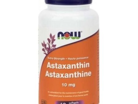 Now - astaxanthin 10mg - 60 sgels For Sale