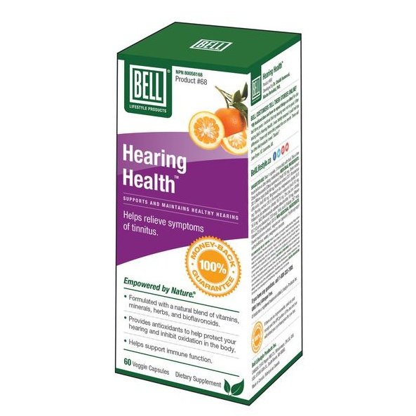 Bell - #68 hearing health - 60 vcaps For Discount