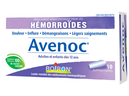 Boiron - avenoc hemorrhoids - 10 suppositories Online