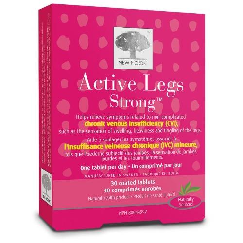 New nordic - active legs™ strong - 30 tabs For Sale