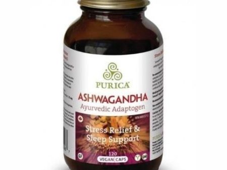 Purica - ashwagandha (ayurvedic adaptogen) 125mg - 120 vcaps Fashion