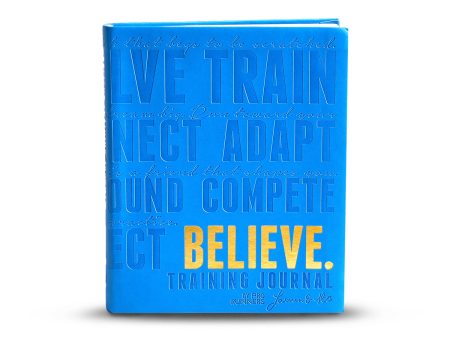 Believe Training Journal (Boston Blue) For Cheap