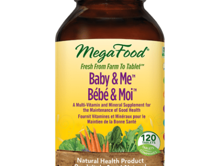 Megafood - baby & me 2 - 120 tabs For Cheap