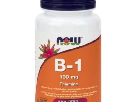 Now - b-1 (100 mg) thiamin - 100 tabs Sale