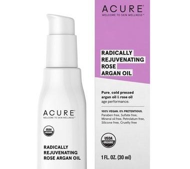 Acure - radically rejuvenating rose argan oil 30 ml Discount