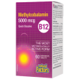 Natural factors - b12 methylcobalamin 5000mcg - 60 sub.tabs For Discount