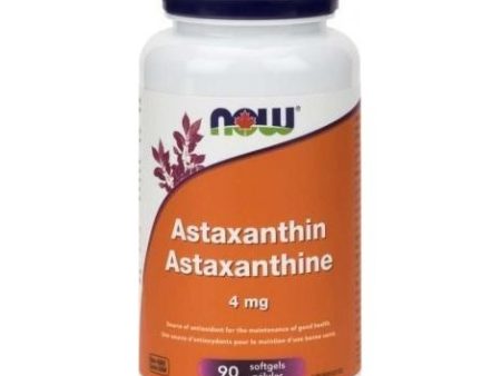 Now - astaxanthin 4mg - 90 sgels For Cheap