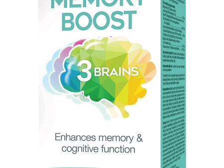 3 brains - memory boost - 120 vcaps Online Hot Sale