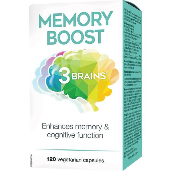 3 brains - memory boost - 120 vcaps Online Hot Sale