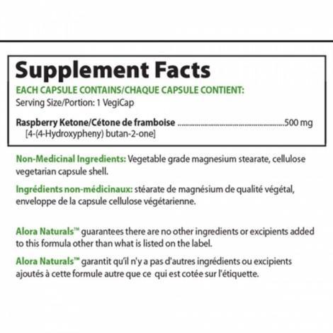 Alora - raspberry ketone w  green tea extract - 120 caps Online now