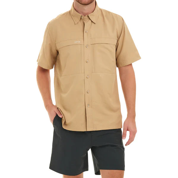 Game Guard Men s Classic Microfiber Shirt Asst For Sale