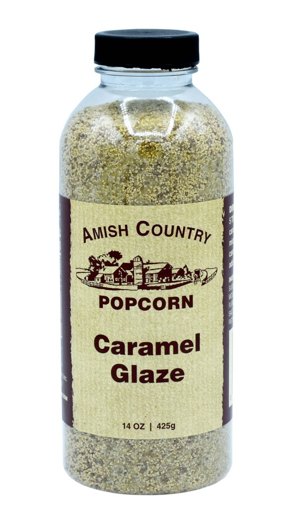 Amish Country Popcorn - 14 oz Bottle of Caramel Glaze Online Hot Sale