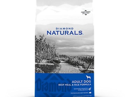 Diamond Naturals Adult Beef & Rice Formula 40lb Online now