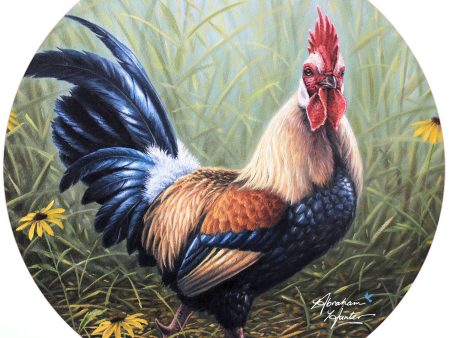 AL AB Black & Gold Rooster For Cheap