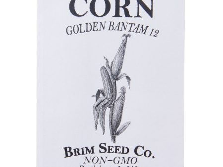 Brim Seed Co. - Golden Bantum 12 Corn Seed Sale