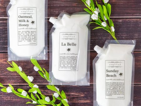 20oz Goat Milk Lotion Refill Bag Sale