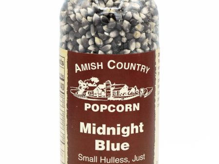 Amish Country Popcorn - 14oz Bottle of Midnight Blue Popcorn Online now