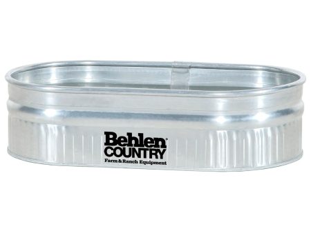 Behlen 2x1x4 Galvanized Round End Sheep Tank Hot on Sale