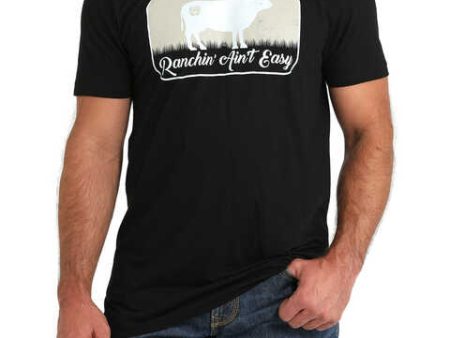 Cinch  Dean  S S Tee Black Online Hot Sale