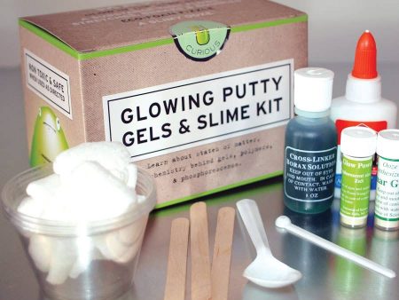 GLOWING PUTTY, GELS & SLIME KIT Sale