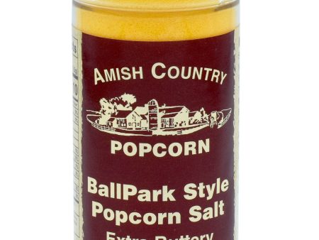 Amish Country Popcorn - 6 oz. Ballpark-Style Popcorn Salt Online now