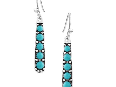 Montana Silversmith Turquoise Cascade Earrings For Cheap