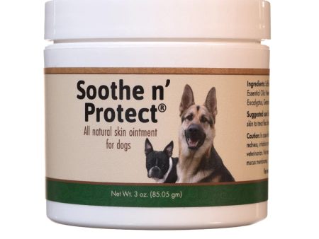 Animal Health Solutions Soothe n  Protect All Natural Skin Ointment for Dogs Supply