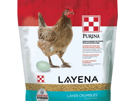 Purina® Layena® Crumbles Chicken Food 10lb Online Hot Sale