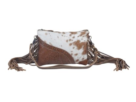 Myra Fractional Leather Crossbody Discount