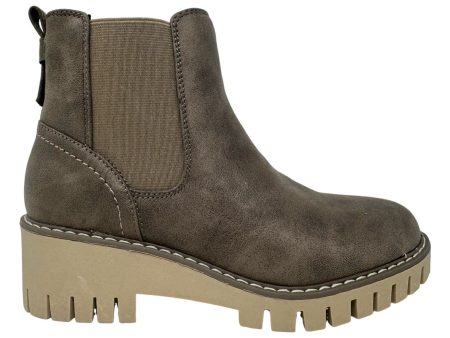 Very G Pasadena Taupe Bootie Cheap