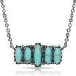 Montana Silversmith Turquoise Quint Bar Necklace Supply