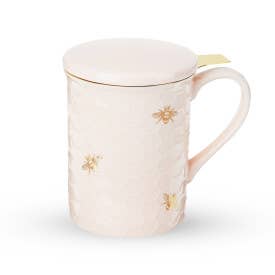 Annette Honeycomb Ceramic Tea Mug & Infuser Fashion