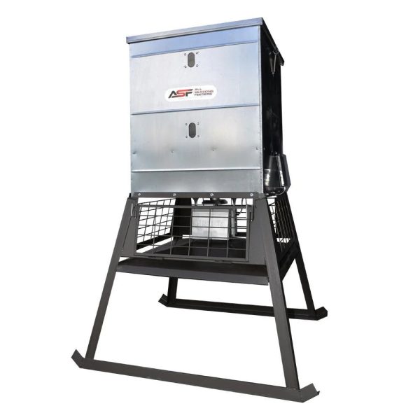 All Seasons Feeders 600-lb. Stand & Fill® Broadcast Feeder Online Sale