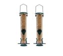 Ashman Bird Feeder, Metal Top and Bottom, Spacious Design, Attractive & Long Lasting For Sale