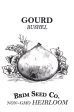 Brim Seed Co. - Bushel Gourd Heirloom Seed Online Hot Sale