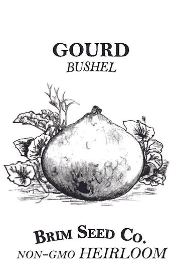 Brim Seed Co. - Bushel Gourd Heirloom Seed Online Hot Sale