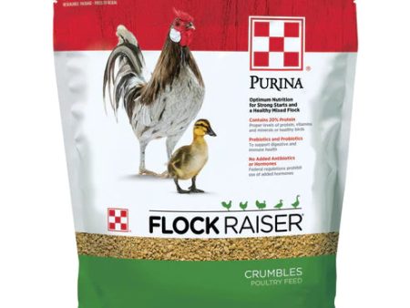 Purina® Flock Raiser® Crumbles 5lb Online