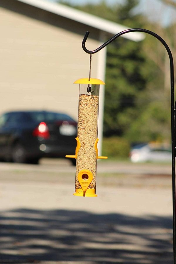 Ashman Bird Feeder, Metal Top and Bottom, Spacious Design, Attractive & Long Lasting For Sale