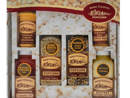 Amish Country Popcorn - All in One Popcorn Gift Box Cheap