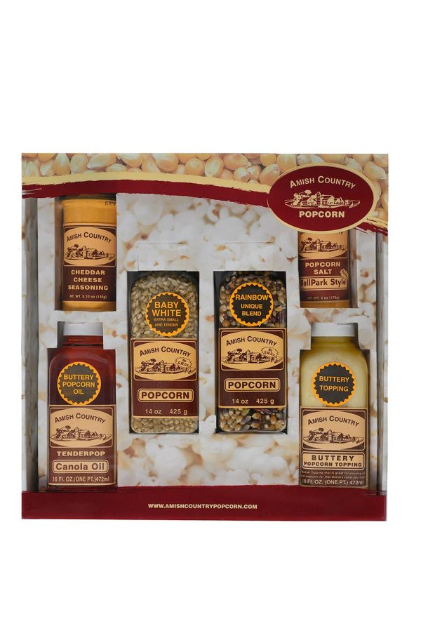 Amish Country Popcorn - All in One Popcorn Gift Box Cheap