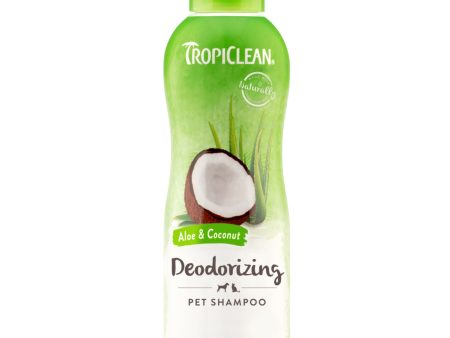 Tropiclean Aloe & Coconut Deodorizing Pet Shampoo Online now