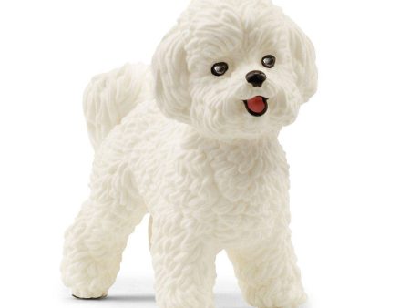 Bichon Frise  Farm Dog Animal Toy For Cheap