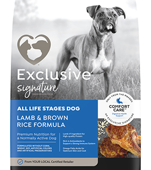 Exclusive Signature All Life Stages Lamb & Brown Rice Formula 15lb Cheap