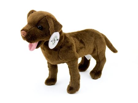 Big Country Toys 14  Plush Chocolate Lab Cheap