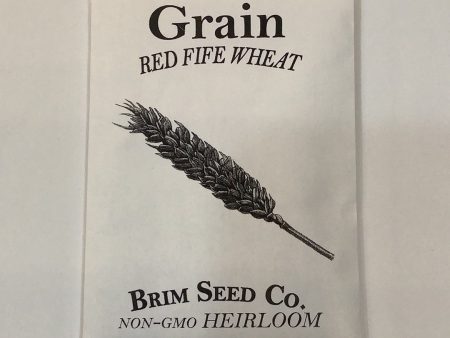 Brim Seed Co. - Red Fife Wheat Grain Seed For Discount