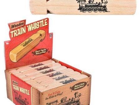 7.5  WOODEN TRAIN WHISTLE Discount