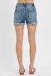 Risen Stevie High Rise Ripped Hem Short Online Hot Sale