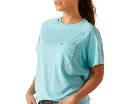 Ariat Womens Rebar Heat Fighter Short Sleeve Tee Online Sale