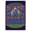 WOOD POSTCARD Texas, Blue Bonnet Farm Vintage Sign For Cheap